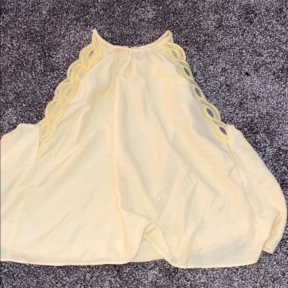 yellow kendall and kylie tank